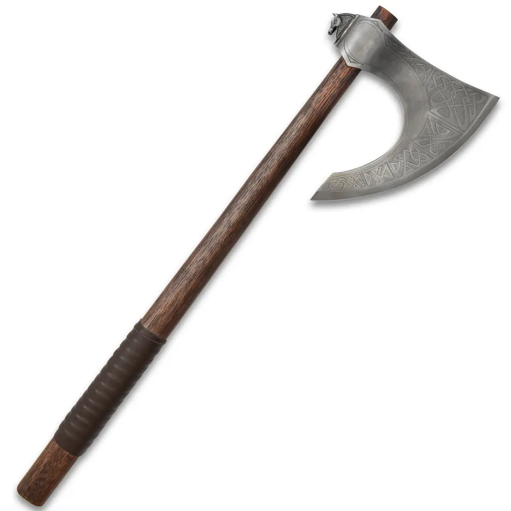 Lord Of The Rings: Rohan War Axe With Wall Display (Pre-Order) 1