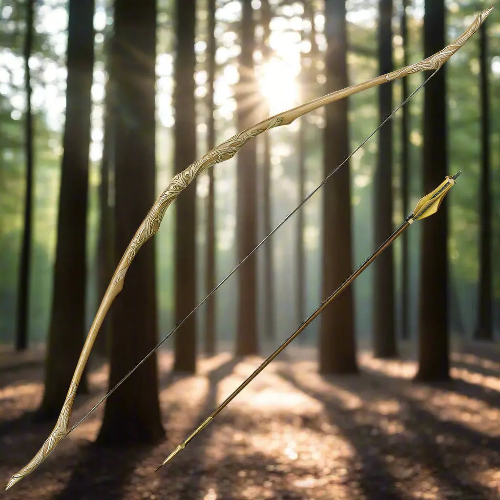 Lord Of The Rings: Lothlorien Bow Of Legolas With Wall Display 1