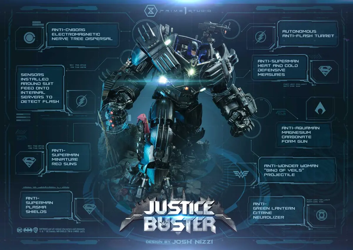 Justice Buster Design By Josh Nizzi 1