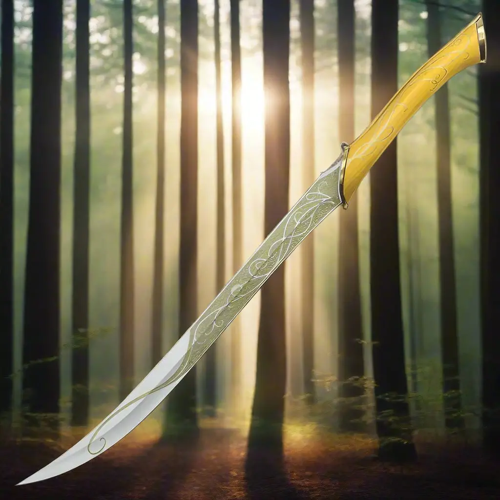 Lord Of The Rings: Fighting Knives Of Legolas With Wall Display 1