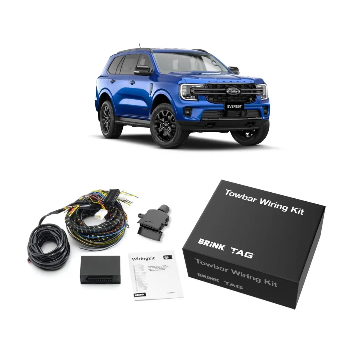 Tag Heavy Duty Towbar & Direct Fit Wiring For Next-Gen Ford Everest (06/2022 - 03/2025) 1