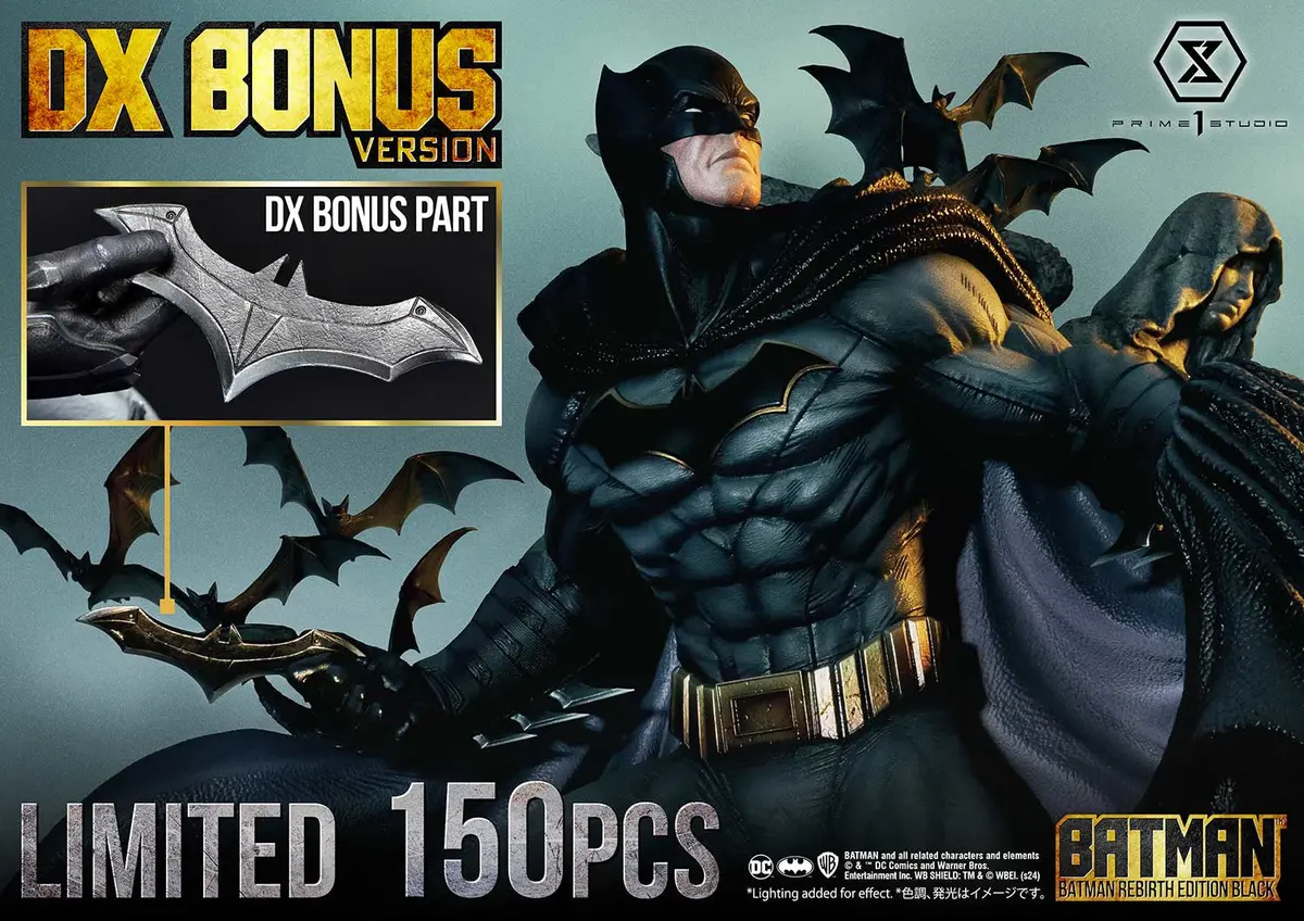 Dc Comics: Batman Rebirth Edition Black Deluxe Bonus Version (Pre-Order) 1