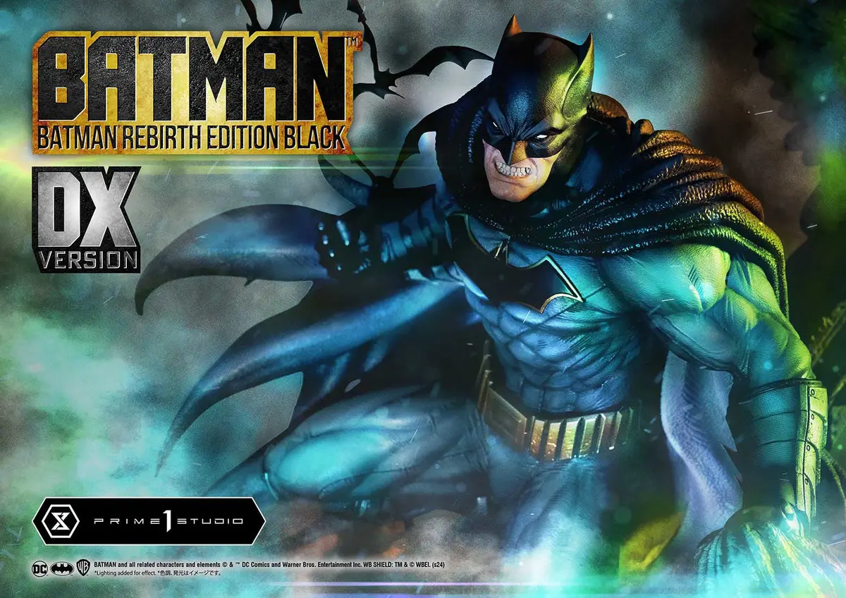 Dc Comics: Batman Rebirth Edition Black Deluxe Version (Pre-Order) 1