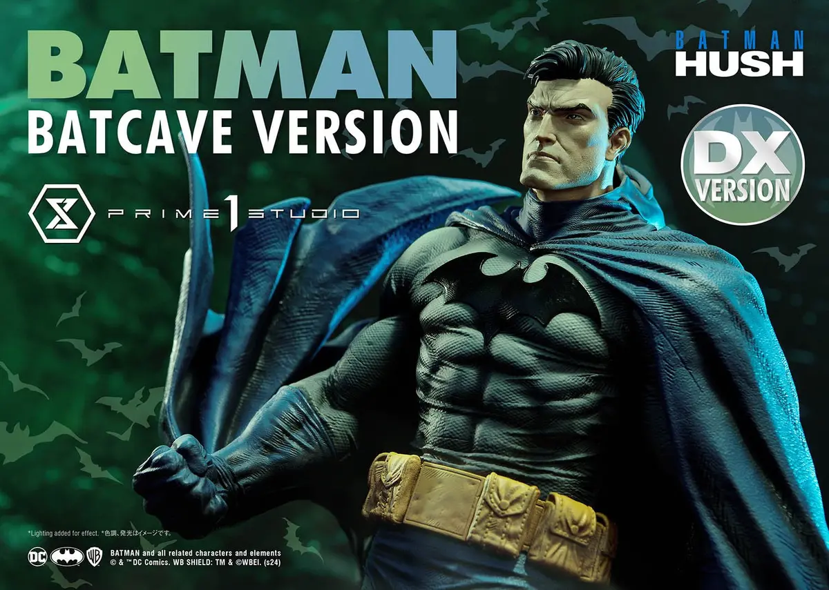 Dc Batman Hush: Batman Batcave Version Deluxe Quarter Scale 1