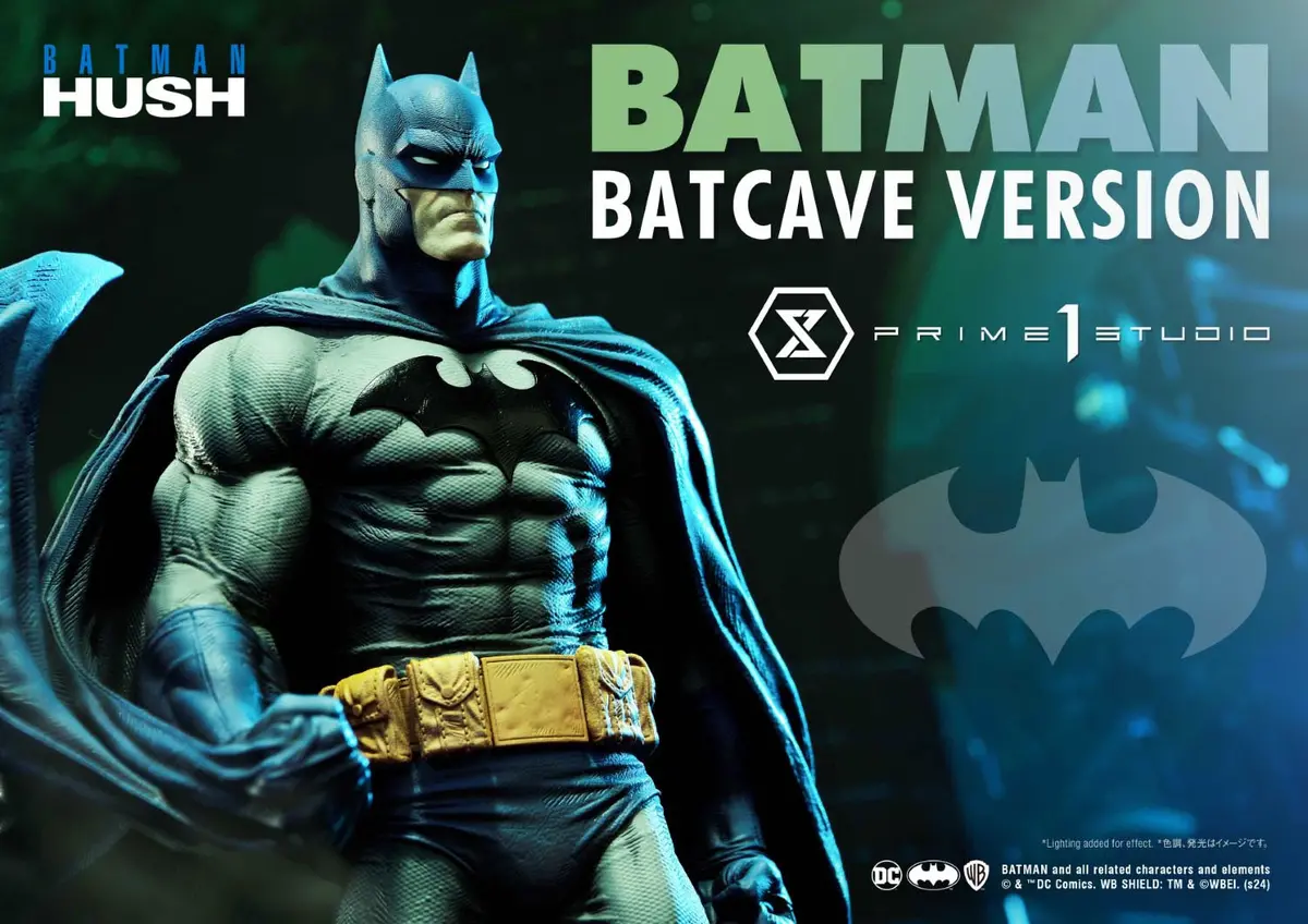 Dc Batman Hush: Batman Batcave Version Quarter Scale 1
