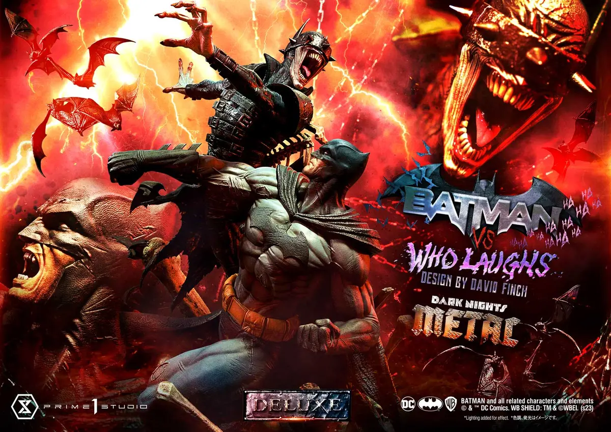 Dc Dark Nights Metal: Batman Vs. Batman Who Laughs Deluxe Version 1