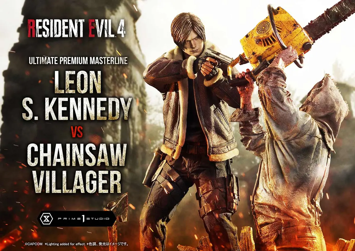 Resident Evil 4: Leon S. Kennedy Versus Chainsaw Villager 1