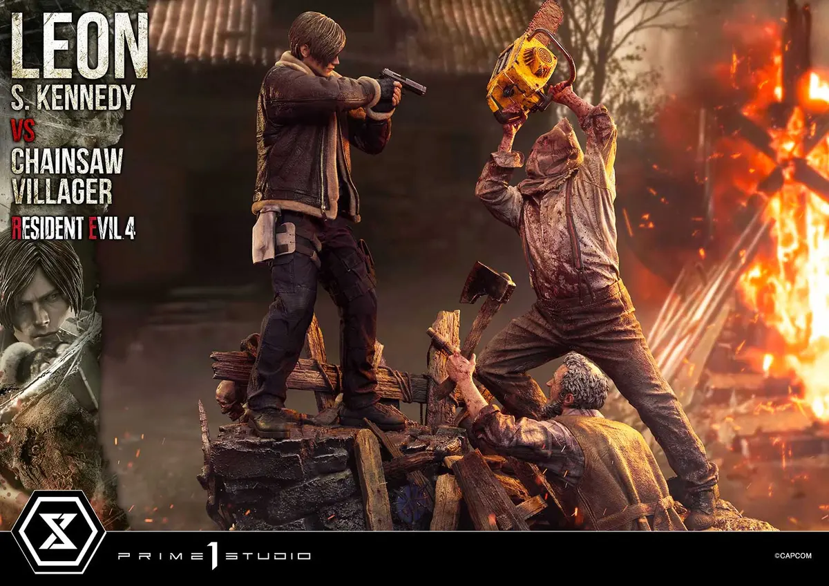 Resident Evil 4: Leon S. Kennedy Versus Chainsaw Villager 2