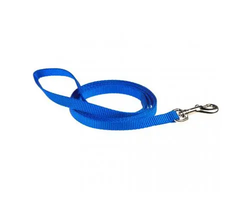 1" Double Layer Nylon Leash 6'' Blue 1
