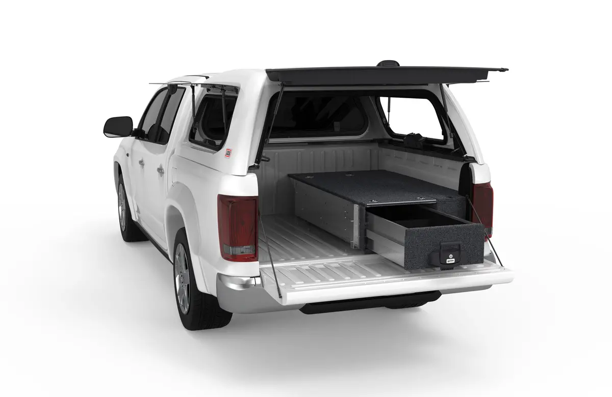 Volkswagen Amarok (01/2010-04/2023) 4Wd Interiors Single Drawer With Fixed Top 1