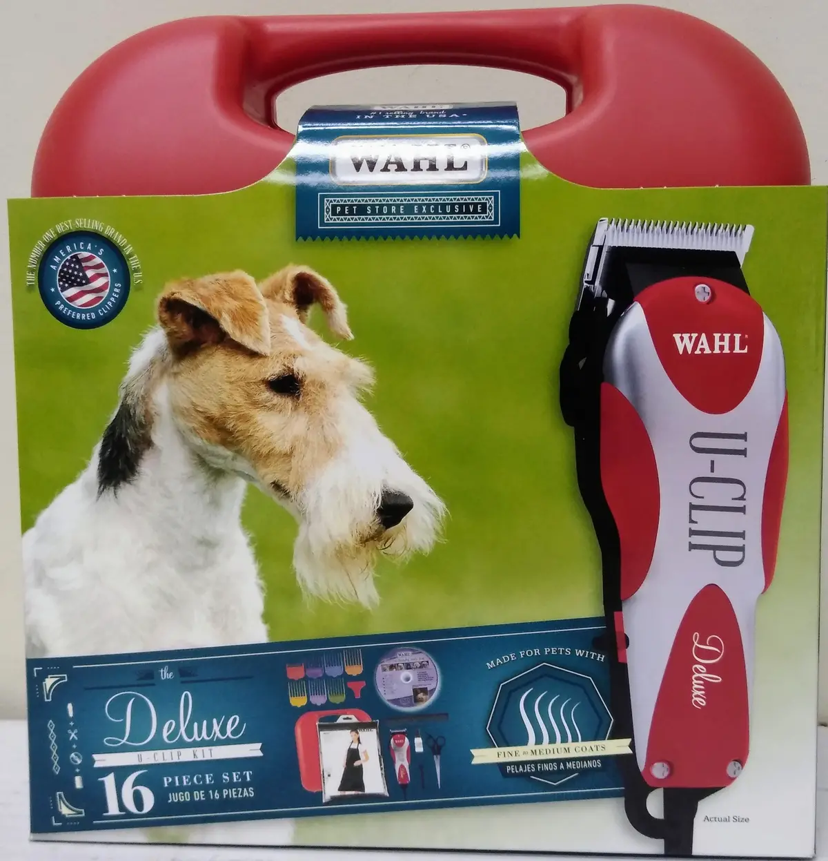 Wahl. The Deluxe U-Clip Kit For Dog 1