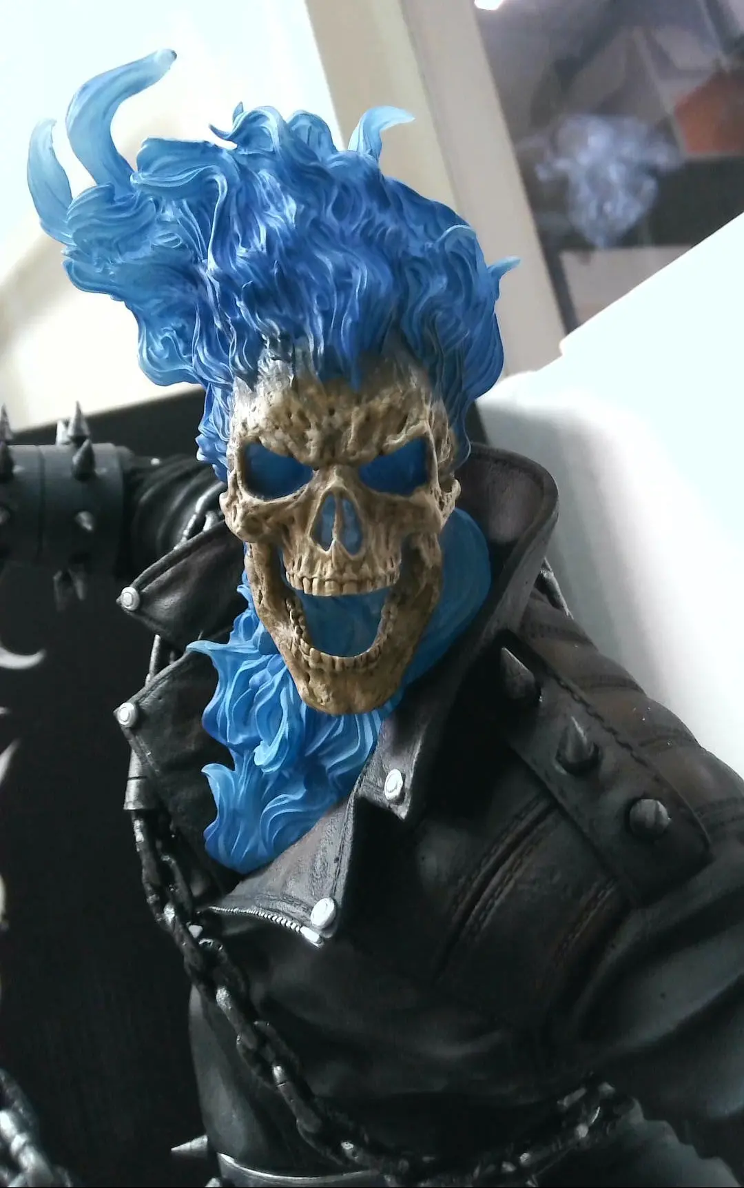 Marvel: Ghost Rider Standing Pose Custom Statue 1
