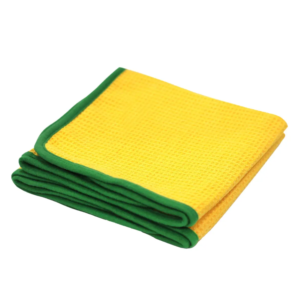400Gsm Waffle Glass Clean & Dry Microfiber Towel 1