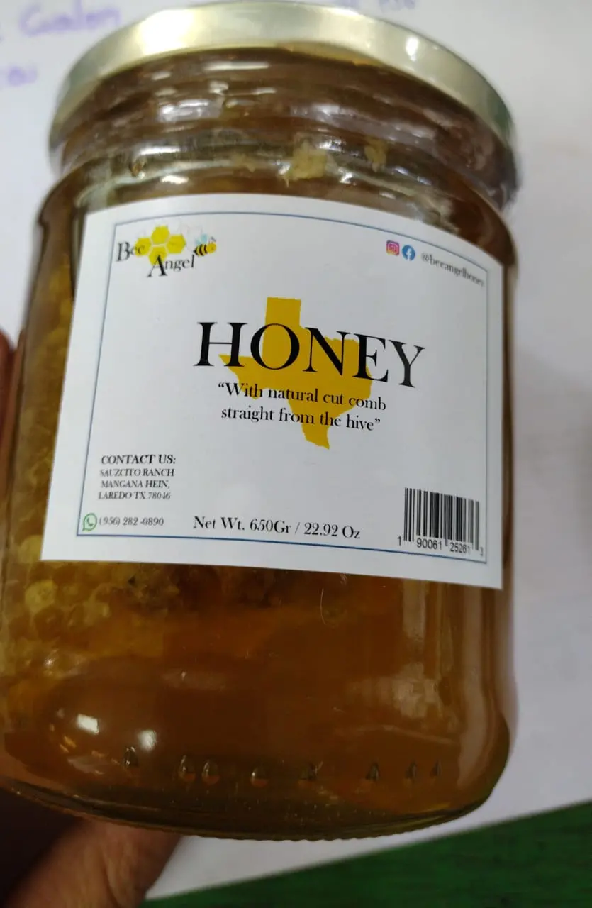 Honey With Honeycomb Inside- Miel/Panal 650Gr 1