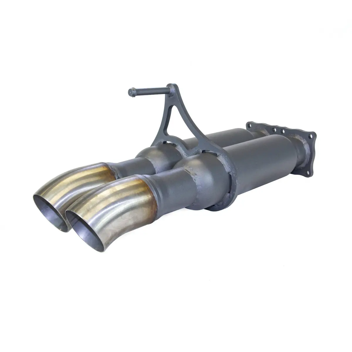 Redback Extreme Duty Rear Hot Dog Muffler For Toyota Landcruiser 200 Series 4.5L V8 (11/2007 - On) 1
