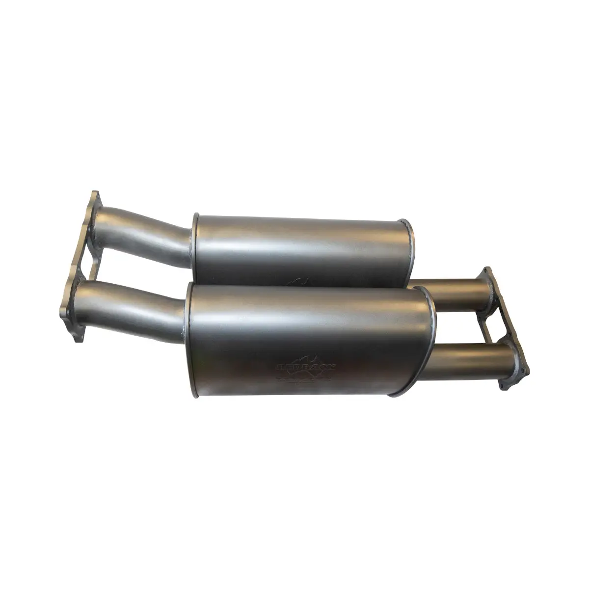 Redback Extreme Duty Offset/Offset 11"X6" Twin Large Muffler Assembly 1