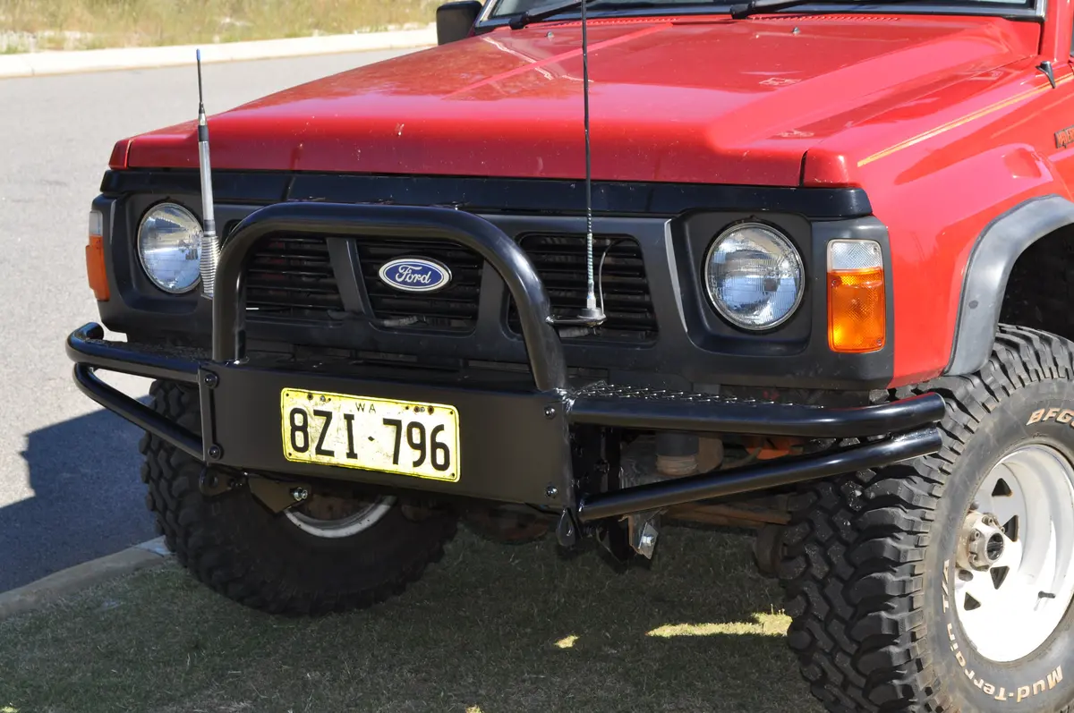 Nissan Patrol (1988-1999) Gq Leaf Spring Xrox Bullbar (Sku: Xrgql) 1