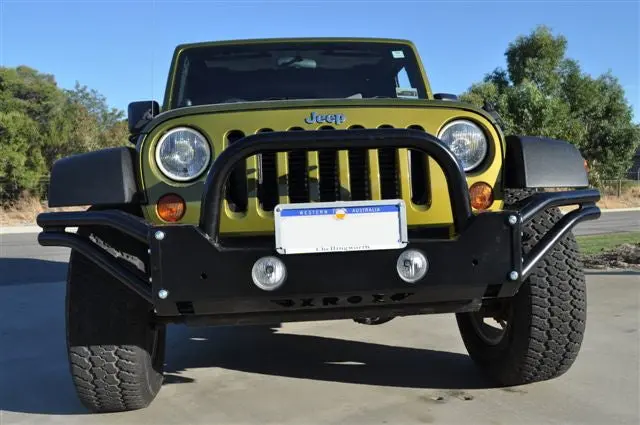 Jeep Wrangler (2006-2018) Unlimited Jk Sport Xrox Bullbar (Sku: Xrjjk) 1