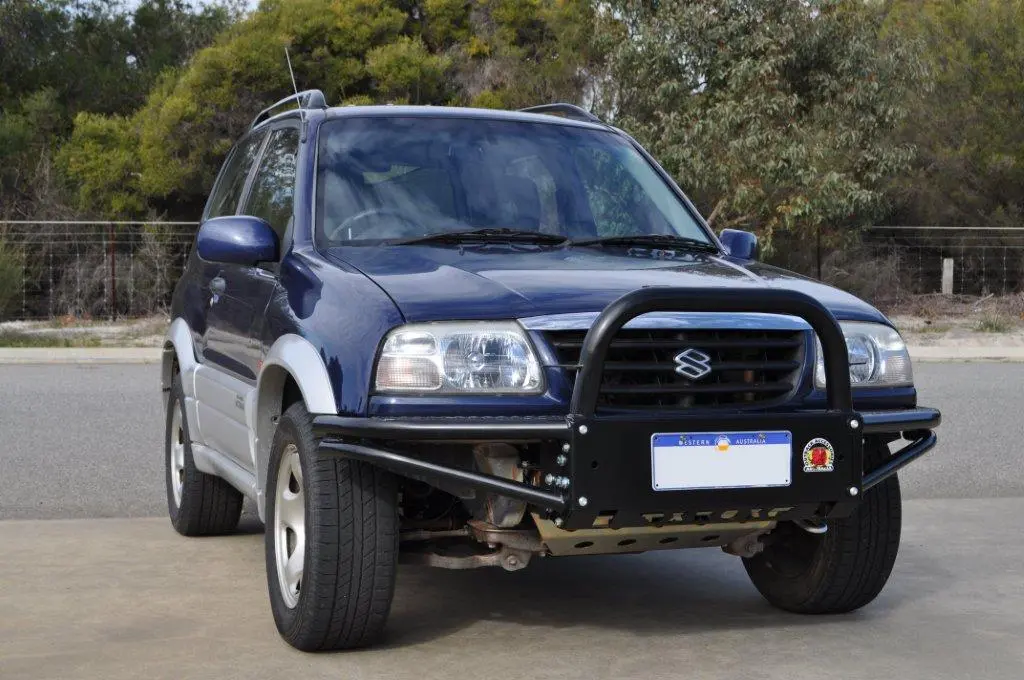 Sukuzi Grand Vitara (1998-2005) Swb & Lwb Xrox Bullbar (Sku: Xrsgv1) 1