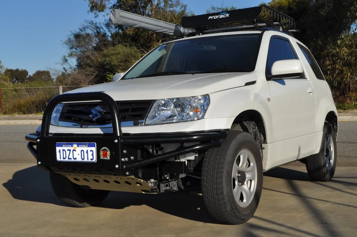 Sukuzi Grand Vitara (2008-2020) Jb Swb & Lwb Xrox Bullbar (Sku: Xrsgv3) 1