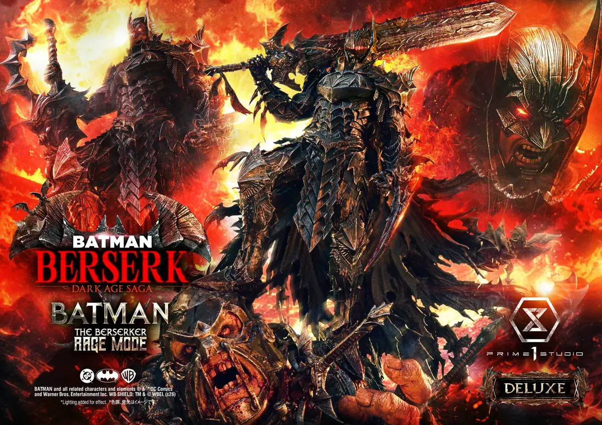Dc Omniverse: Batman The Berserker Rage Mode Deluxe Version 1