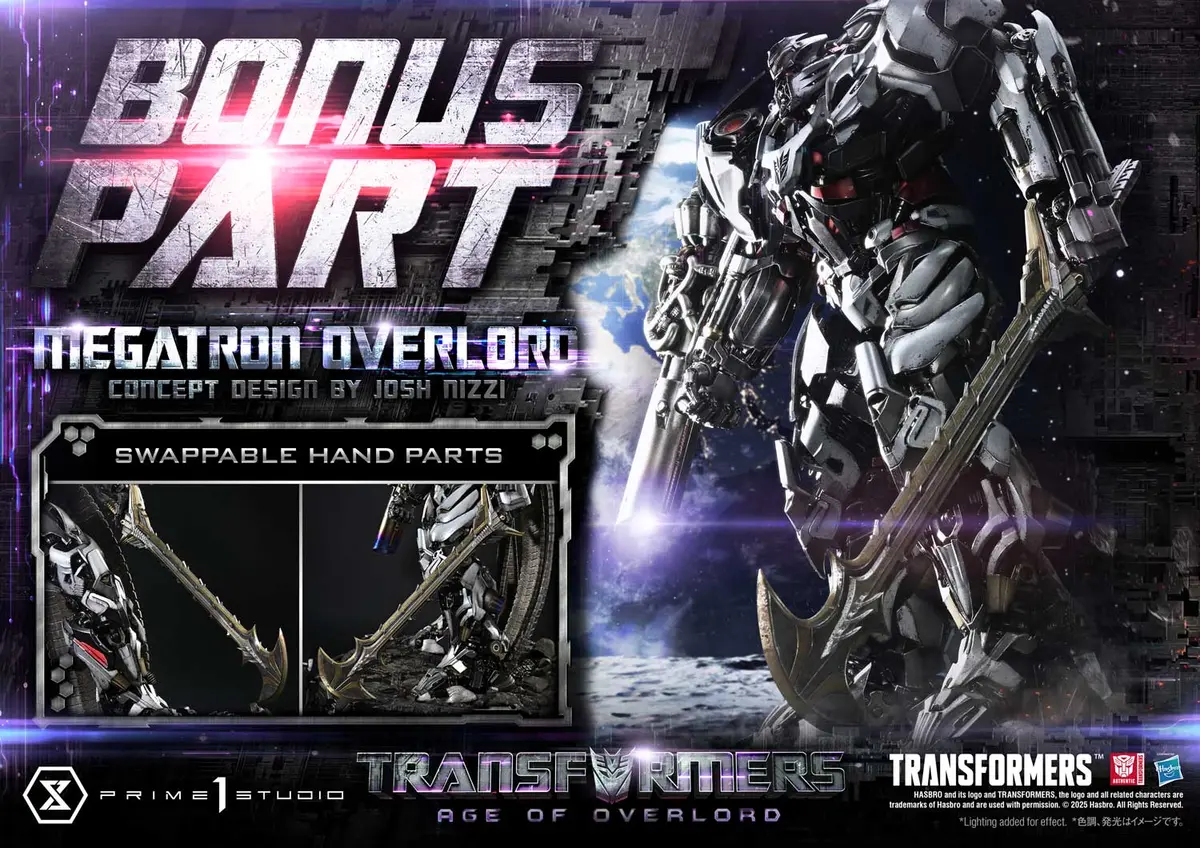 Transformers Age Of Overlord: Megatron Overlord By Josh Nizzi Bonus Version 1