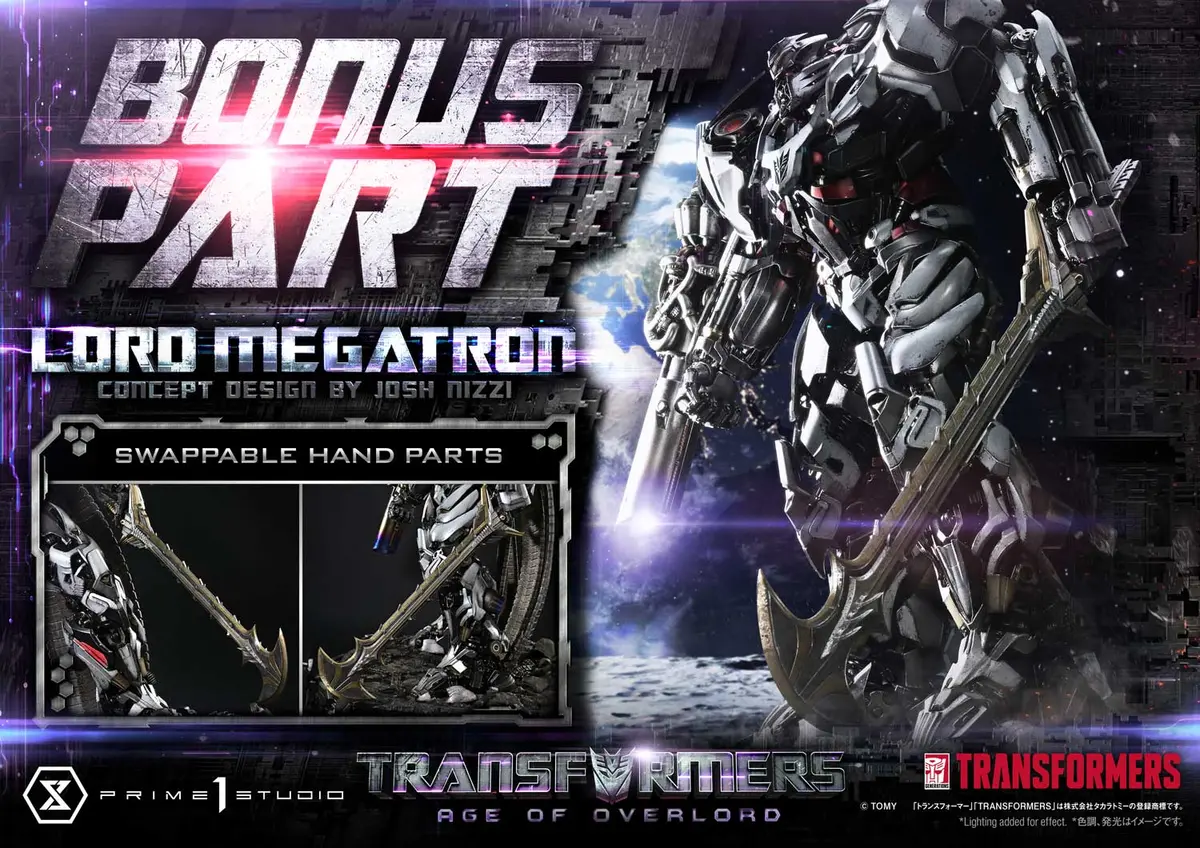 Transformers Age Of Overlord: Megatron Overlord By Josh Nizzi Bonus Version (Pre-Order) 1