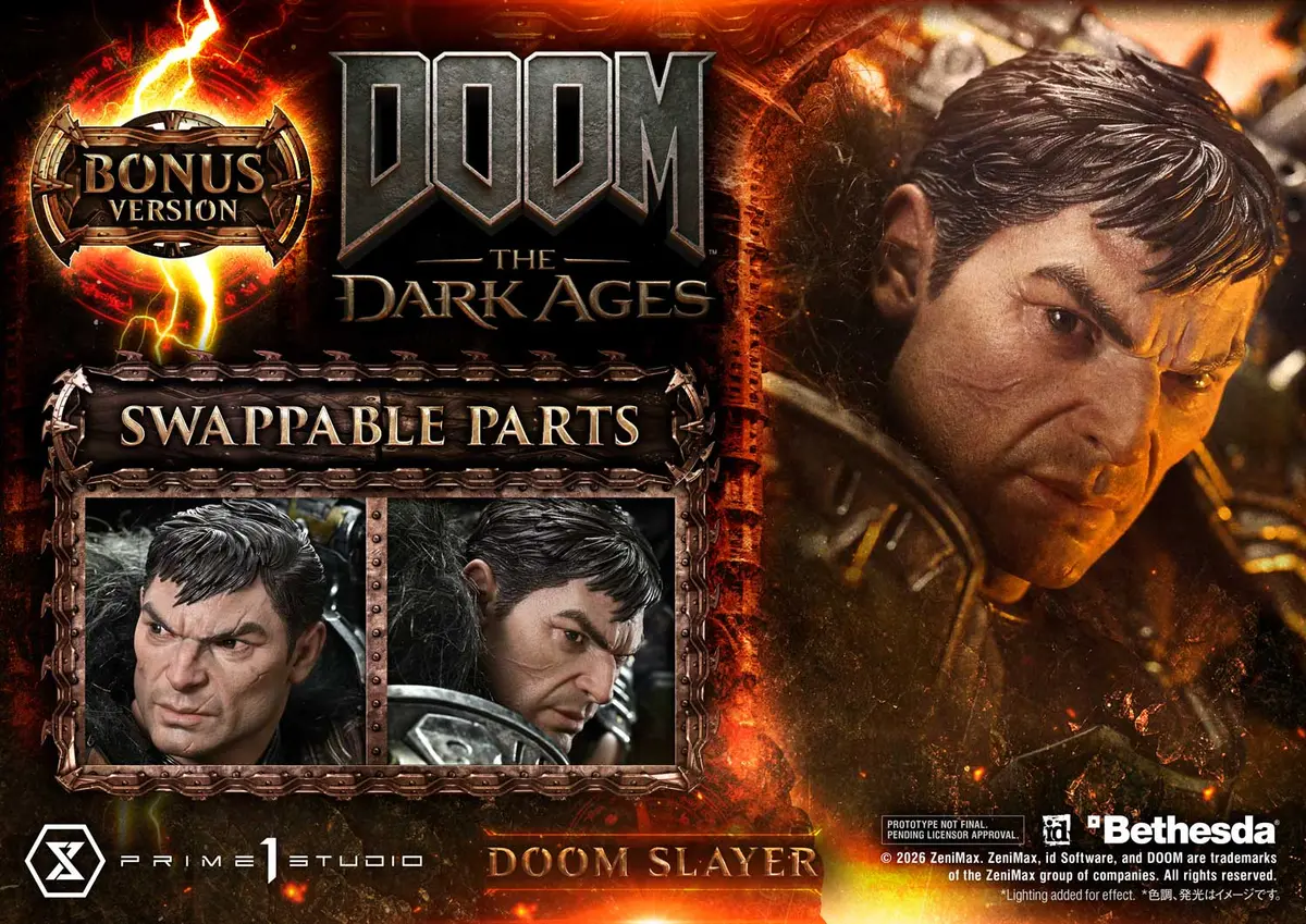 Doom The Dark Ages: Doom Slayer Deluxe Bonus Version 1