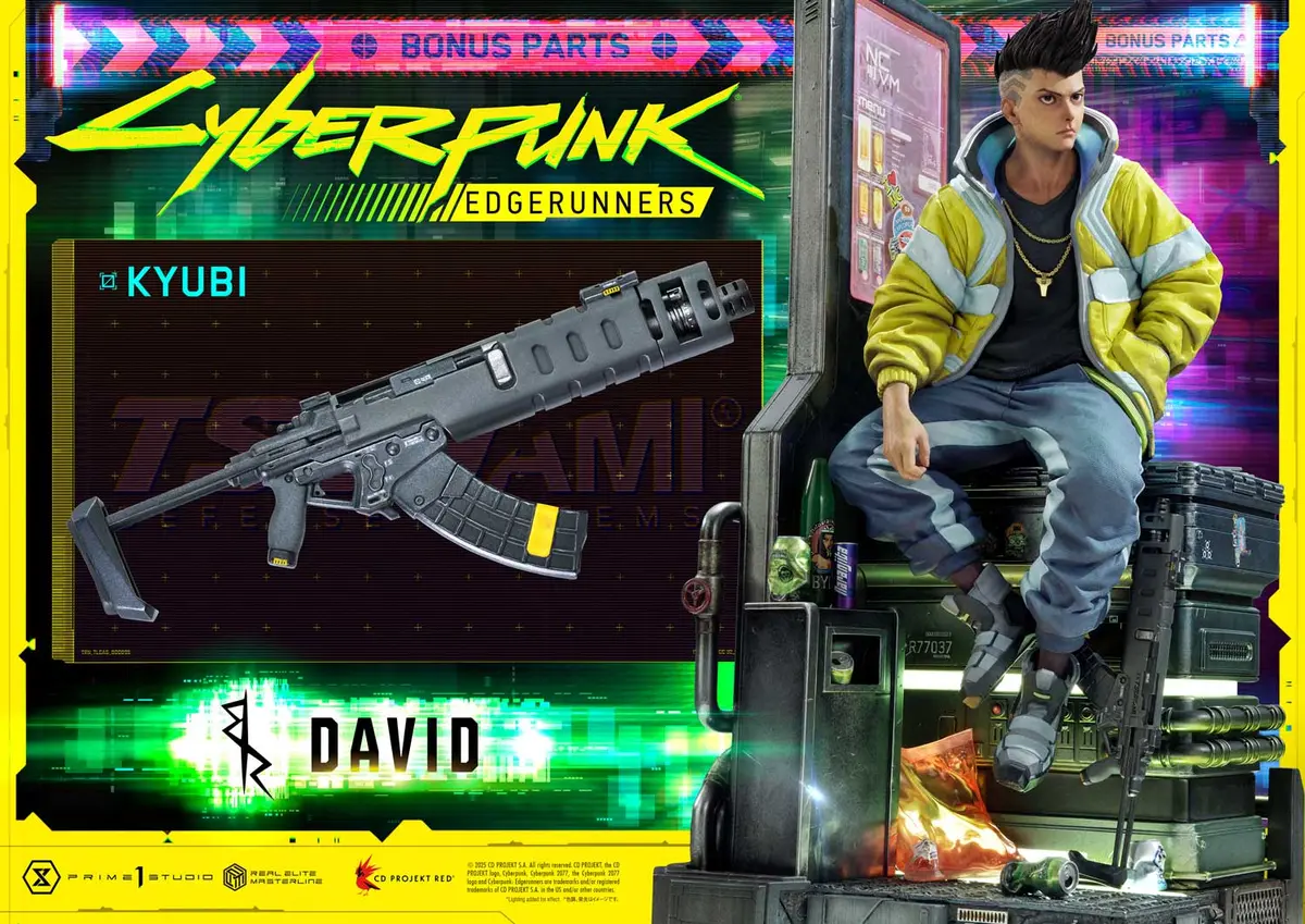 Cyberpunk Edgerunners (2022): David Deluxe Bonus Version (Pre-Order) 1