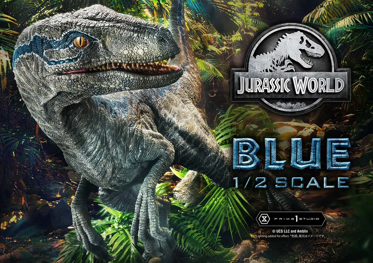 Jurassic World Fallen Kingdom (2018): Blue 1/2 Scale 1