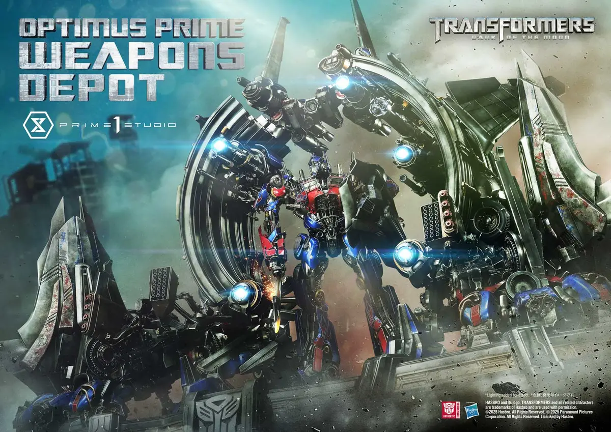 Transformers Dark Of The Moon (2011): Optimus Prime Weapons Depot 1