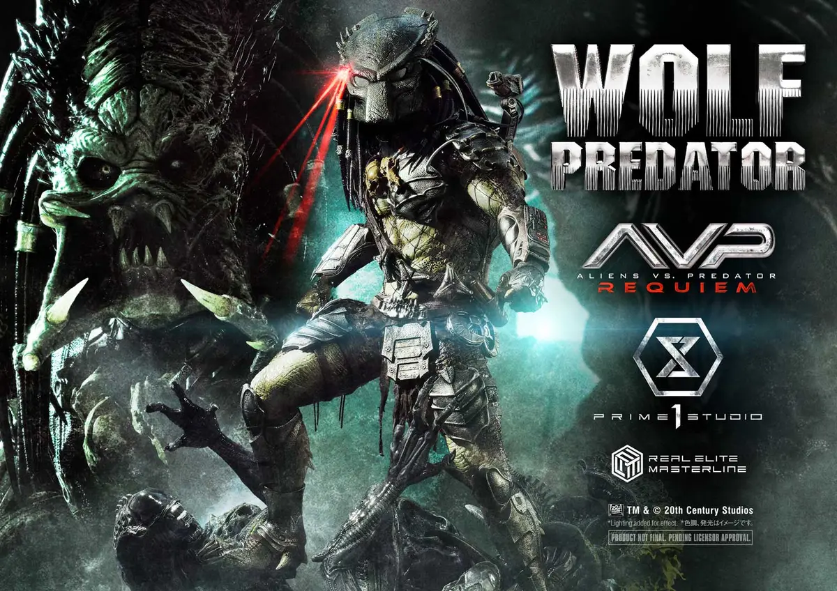 Aliens Vs. Predator Requiem: Wolf Predator (Pre-Order) 1