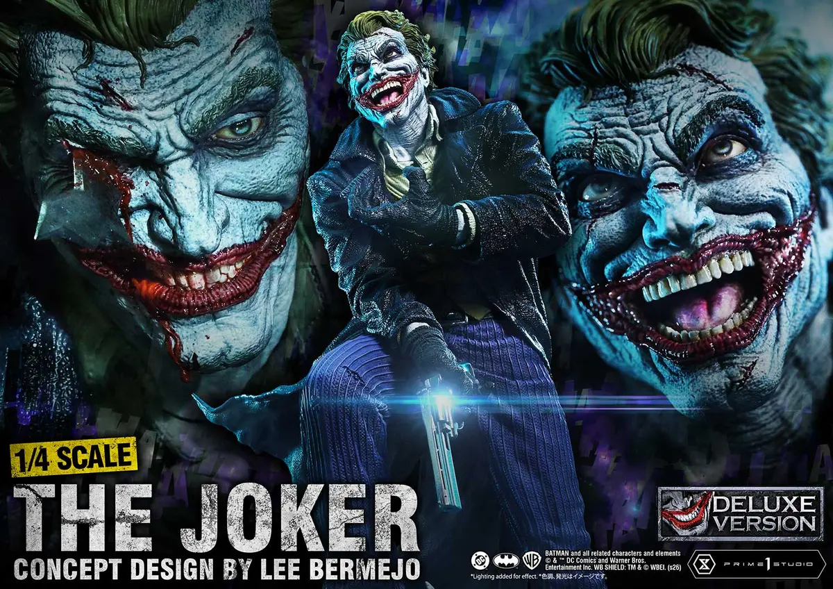 Dc Comics: The Joker Concept Design By Lee Bermejo Deluxe Version (Pre-Order) 1