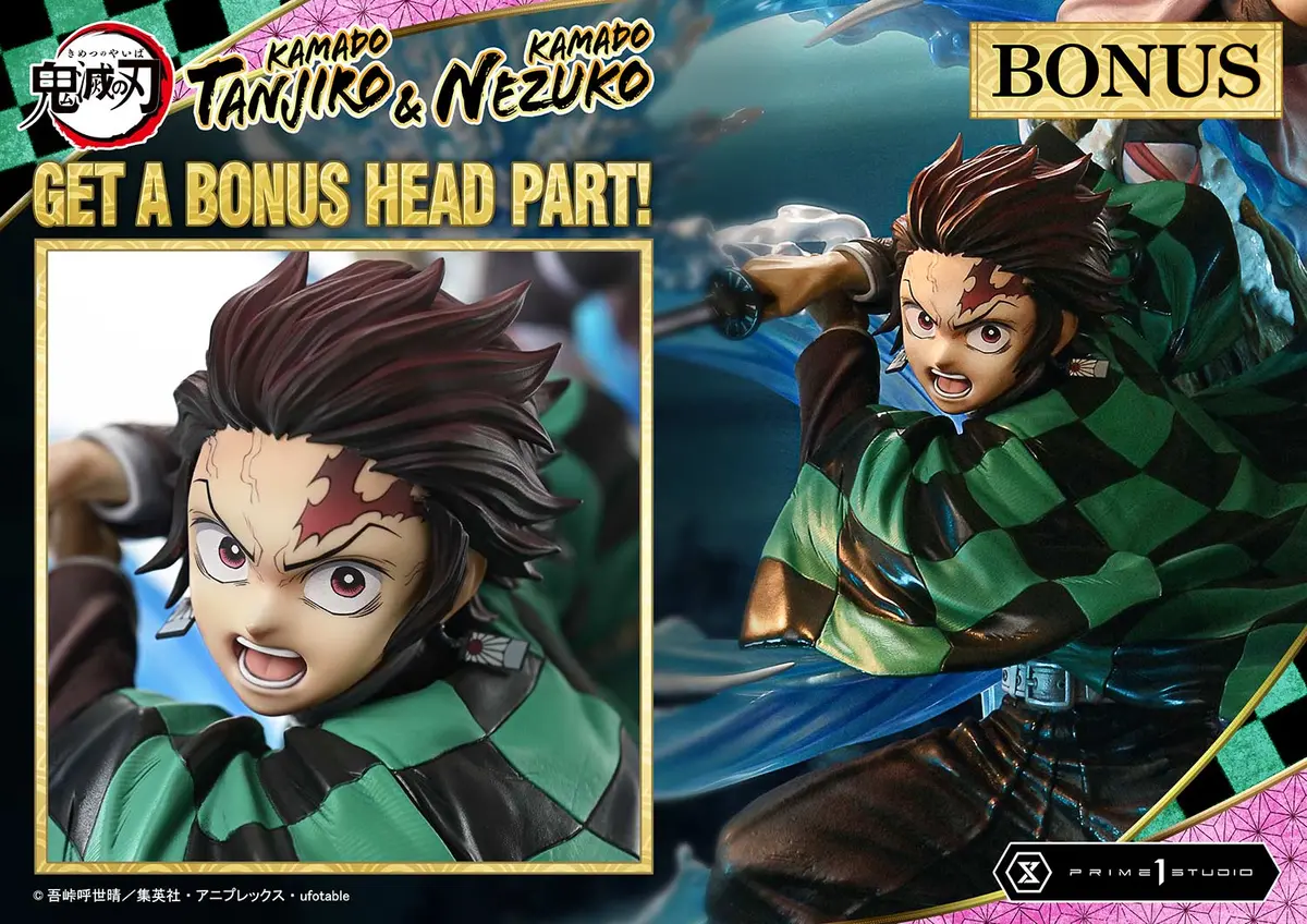Demon Slayer Kimetsu No Yaiba: Kamado Tanjiro And Kamado Nezuko Ultimate Bonus Version 1