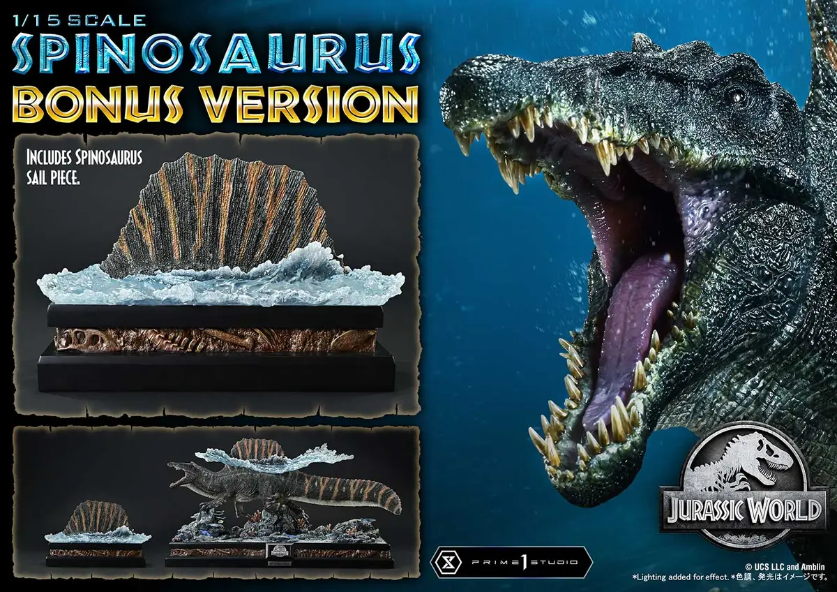 Jurassic World Rebirth (2025): Spinosaurus 1/15 Scale Bonus Version 1