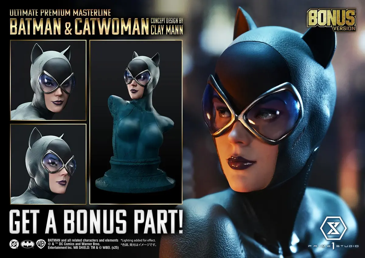 Dc Comics: Batman & Catwoman Concept Design By Clay Mann Bonus Version (Pre-Order) 1