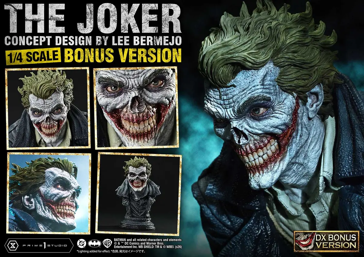Dc Comics: The Joker Concept Design By Lee Bermejo Deluxe Bonus Version 1