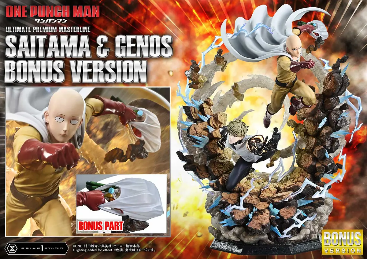 One-Punch Man: Saitama & Genos Deluxe Bonus Version (Pre-Order) 1