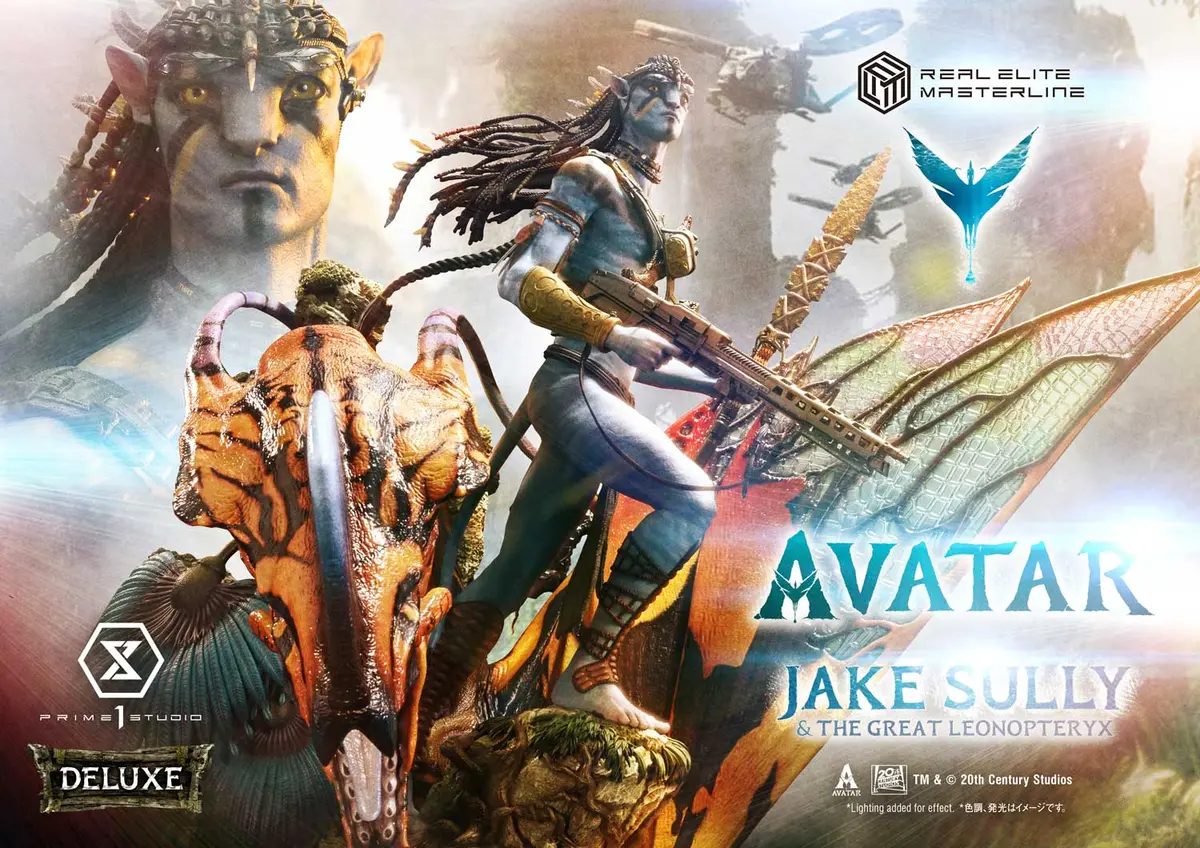 Avatar (2009): Jake Sully & The Great Leonopteryx Deluxe Version 1