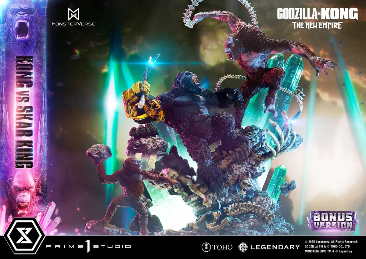 Godzilla X Kong The New Empire (2024): Kong Vs Skar King Bonus Version 1