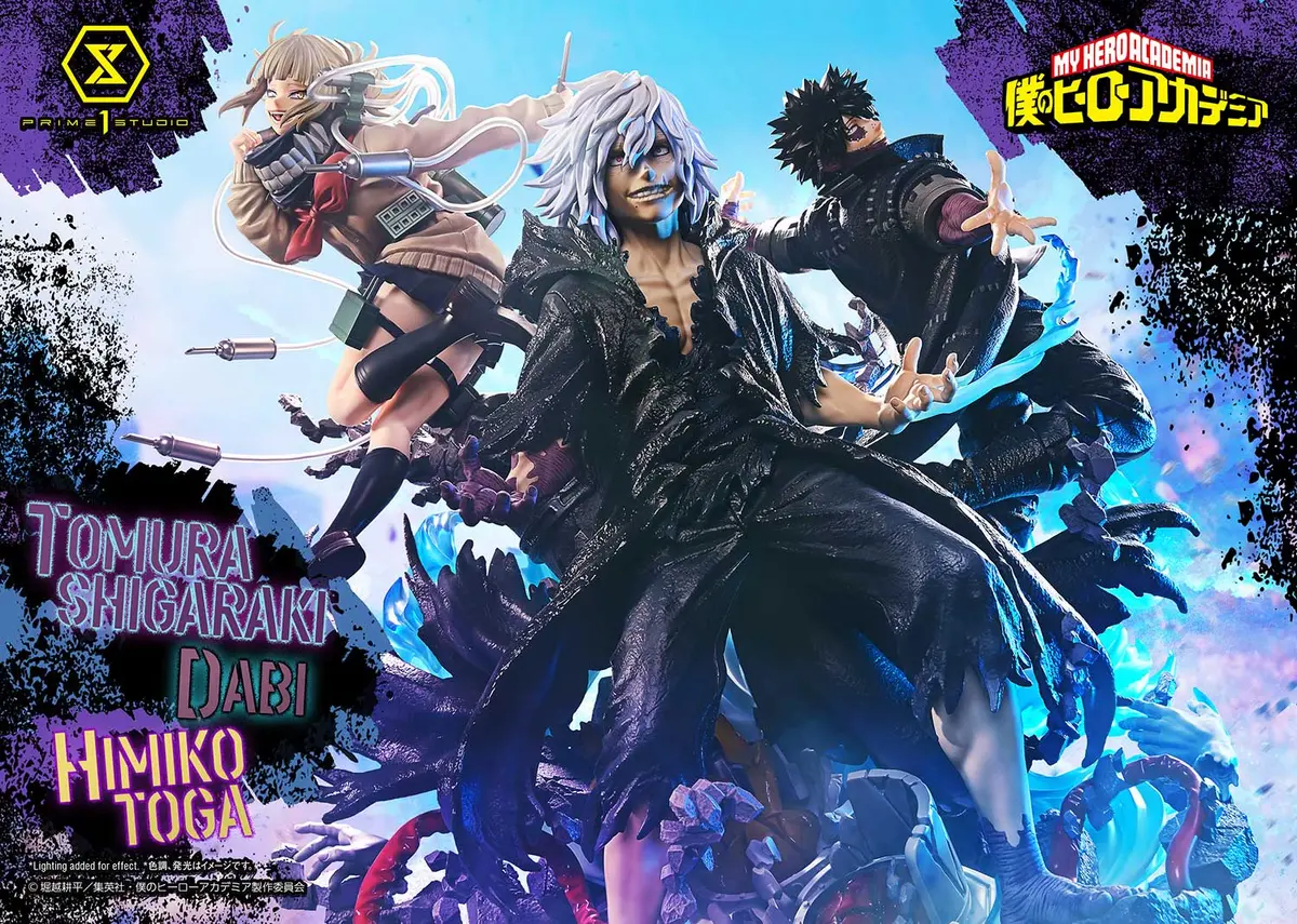 My Hero Academia: Tomura Shigaraki, Dabi, Himiko Toga 1