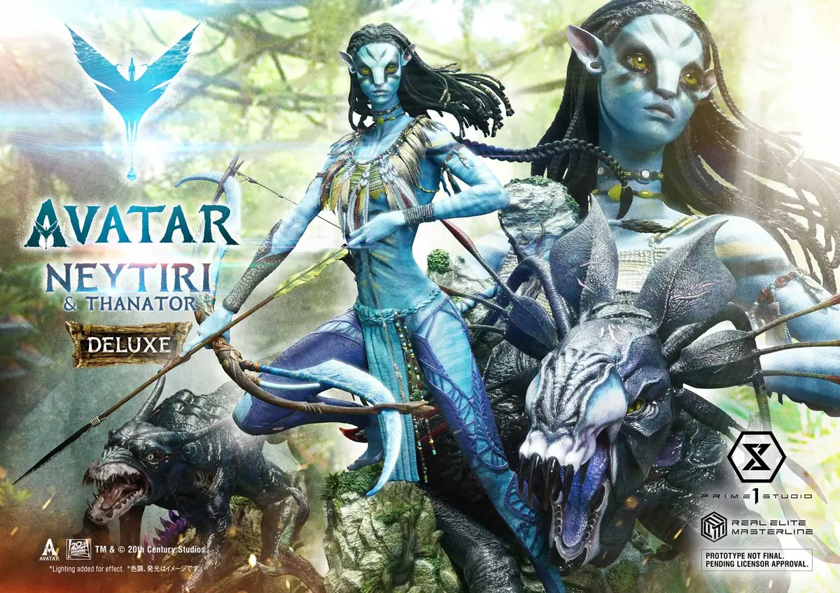 Avatar (2009): Neytiri & Thanator Deluxe Version 1