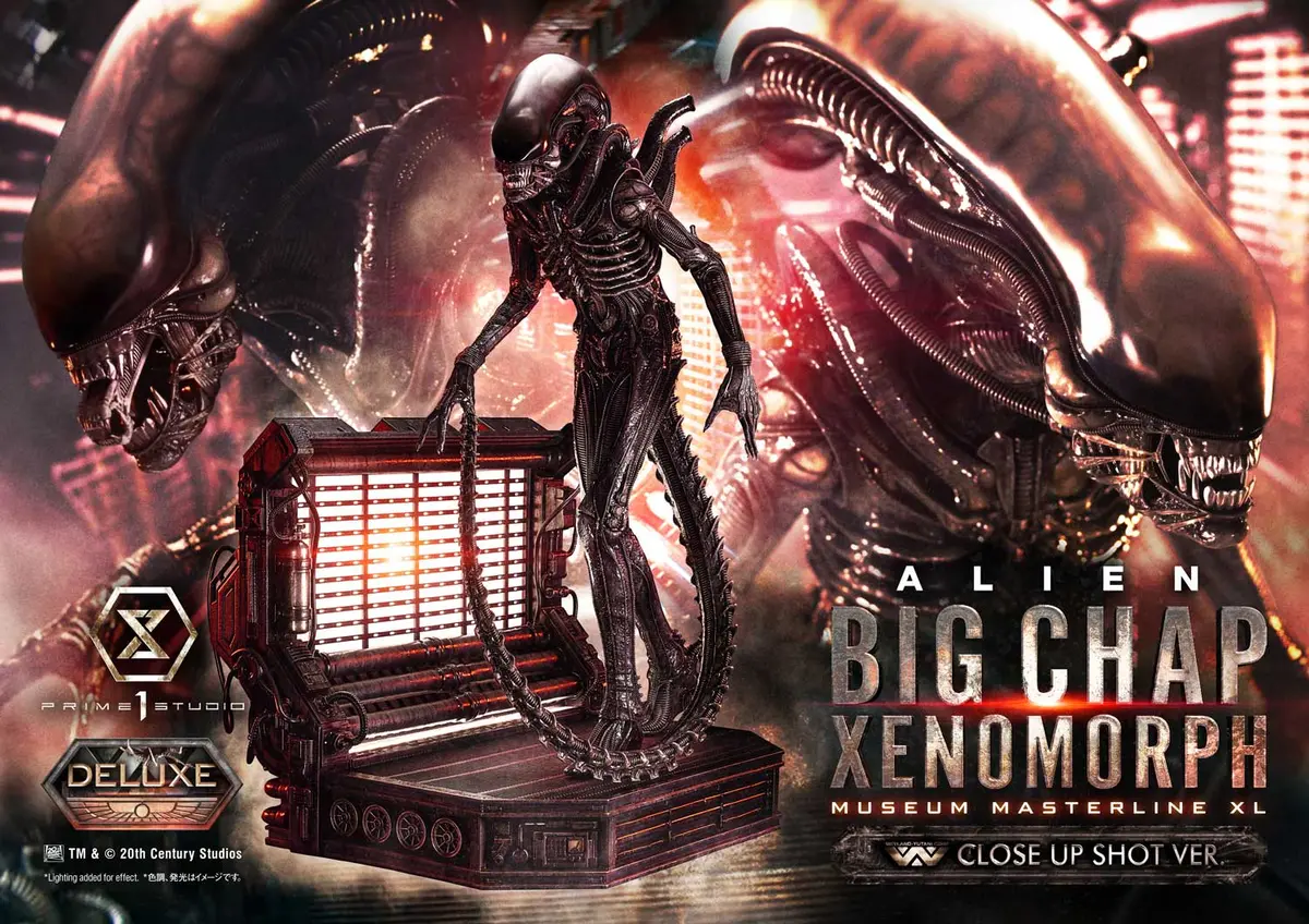 Alien (1979): Big Chap Xenomorph Close Up Shot Deluxe Version (Pre-Order) 1
