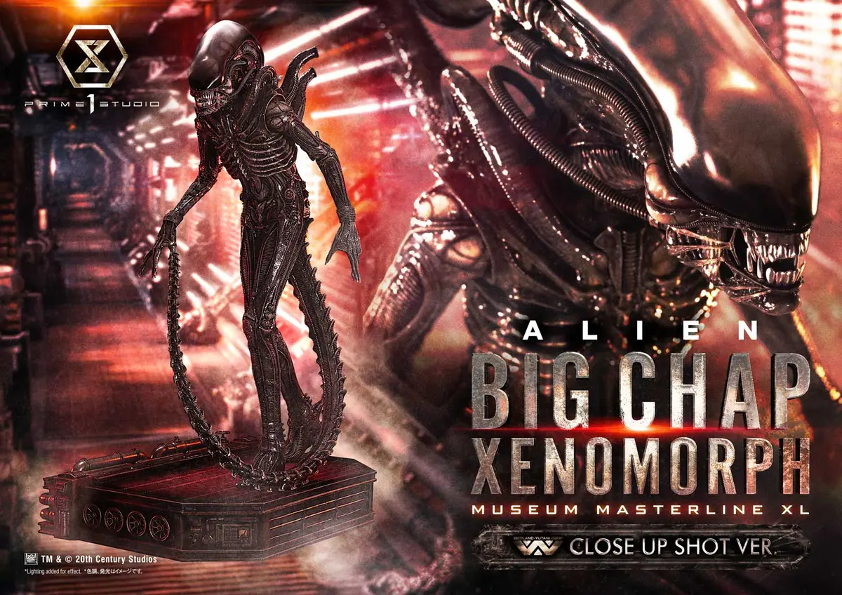 Alien (1979): Big Chap Xenomorph Close Up Shot Version 1