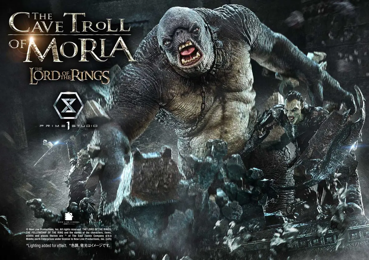 The Lord Of The Rings The Fellowship Of The Ring (2001): Cave Troll Of Moria 1