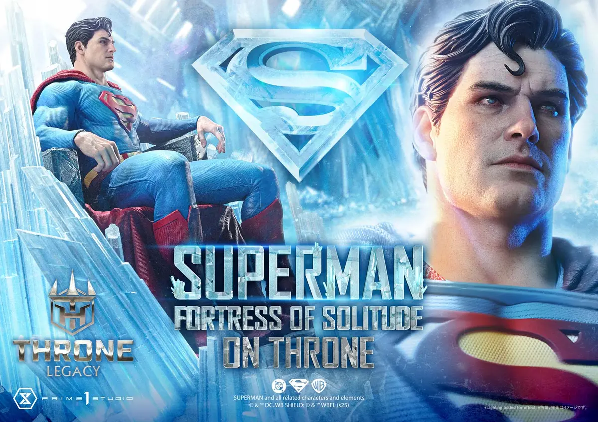 Dc Comics: Superman Fortress Of Solitude On Throne 1