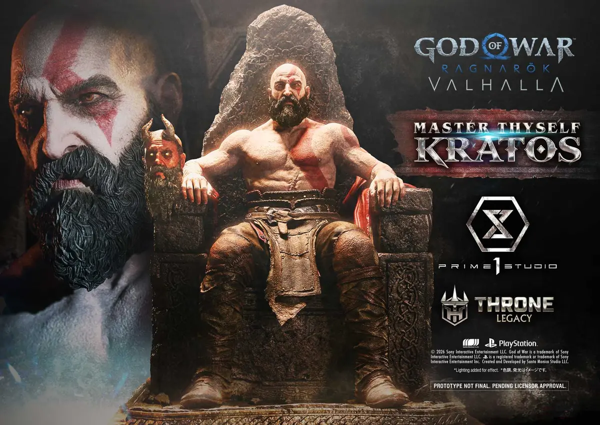God Of War Ragnarök: Master Thyself Kratos Throne Legacy 1