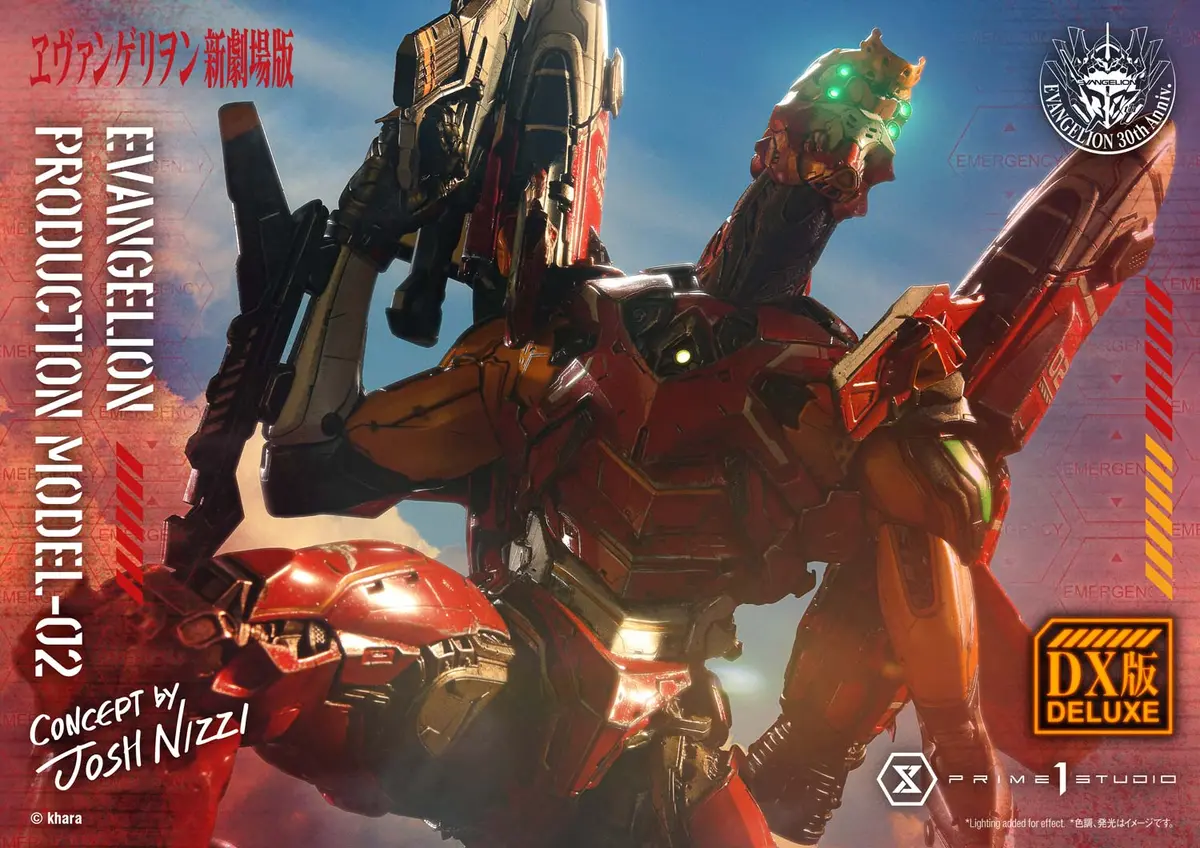 Evangelion: Evangelion Production Model-02 (Concept By Josh Nizzi) Deluxe Version 1