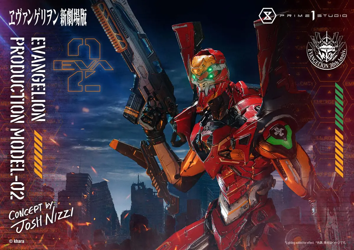 Evangelion: Evangelion Production Model-02 (Concept By Josh Nizzi) 1