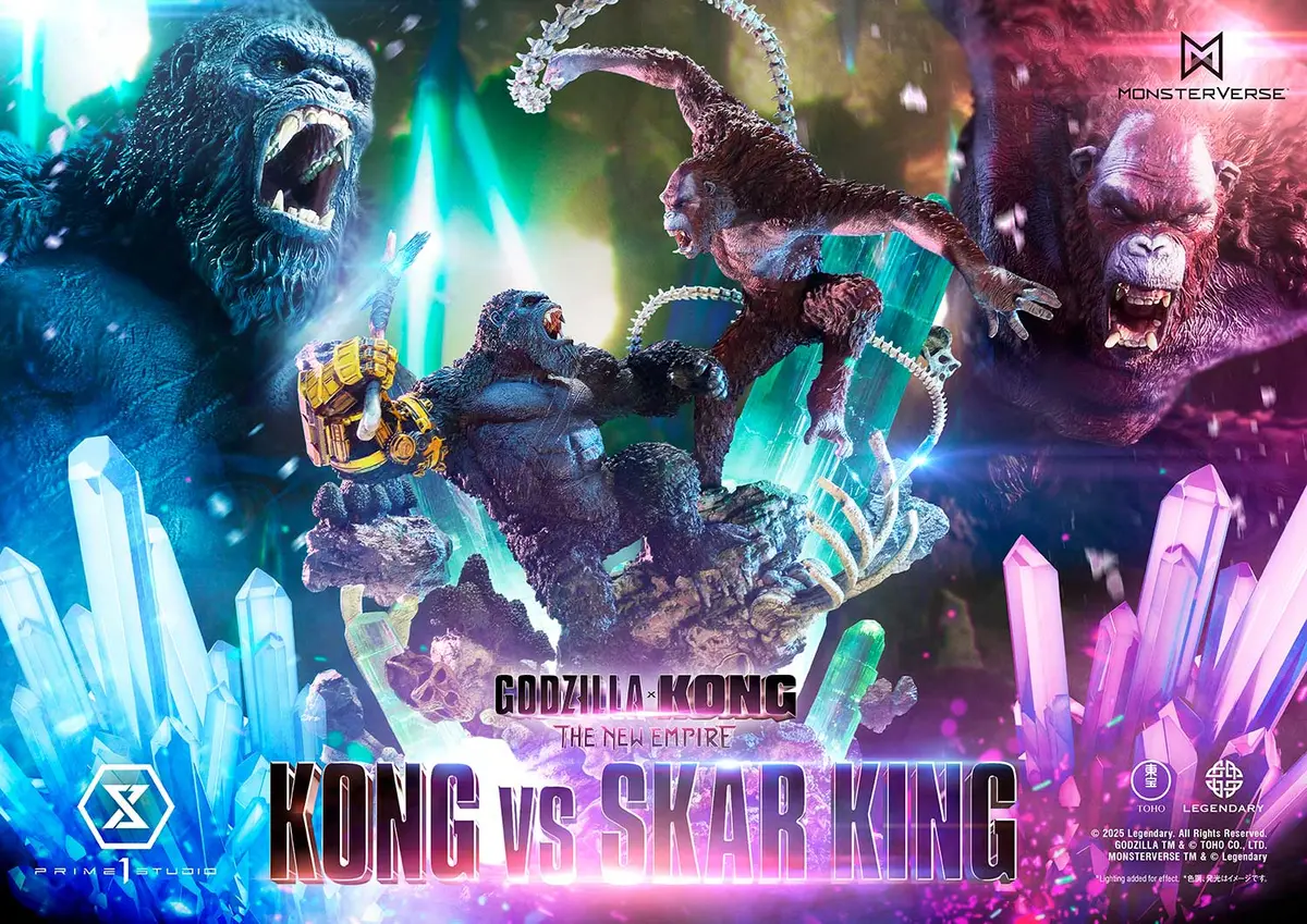 Godzilla X Kong The New Empire (2024): Kong Vs Skar King 1